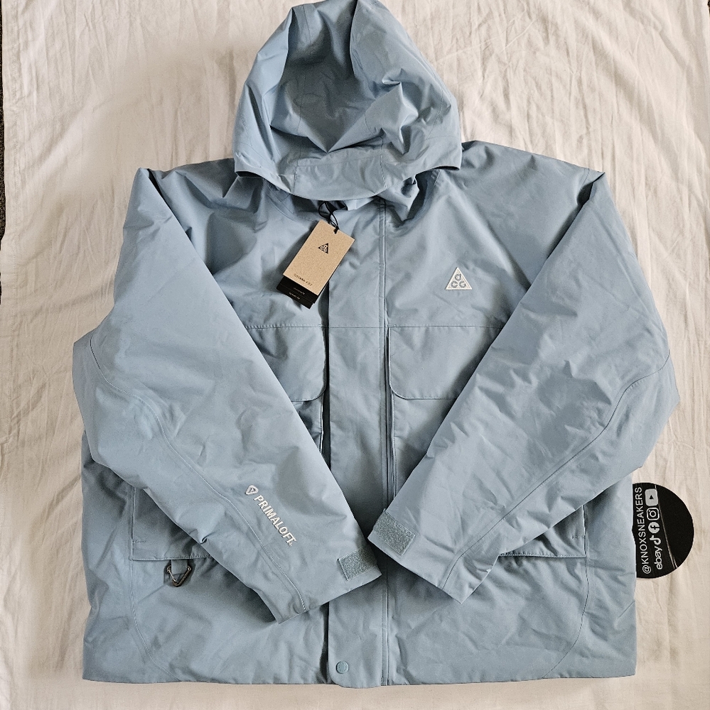 Nike ACG PrimaLoft Skull Peak Storm-FIT Blue Jacket FV8681 464 Men's Size Medium